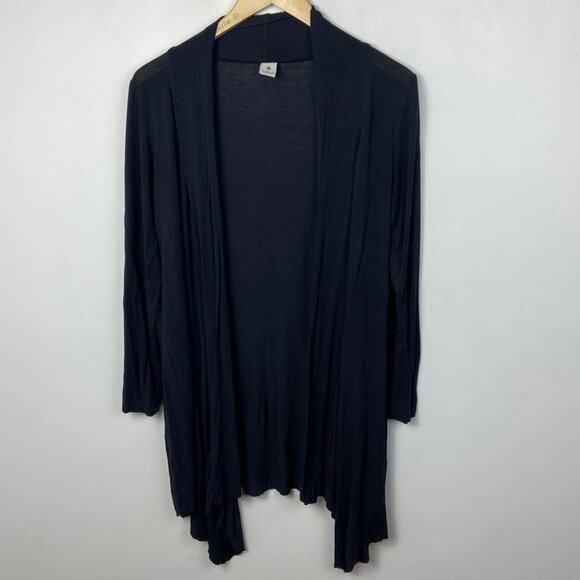 Hatch Maternity Collection Black Cardigan Womens Size XS Stretch Knit Sweater - Picture 8 of 13